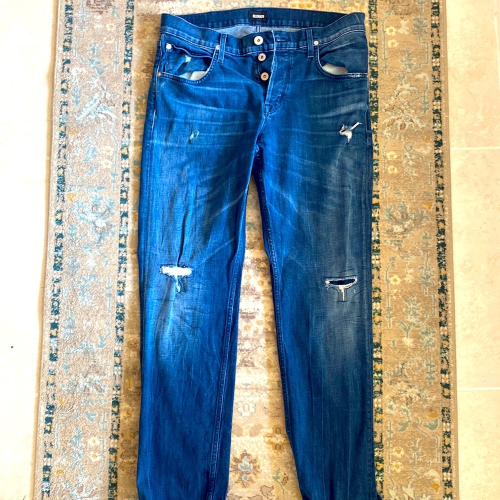 Hudson distressed jeans
